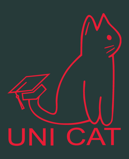 CORE UNI CAT - RED LOGO TEE Apparel
