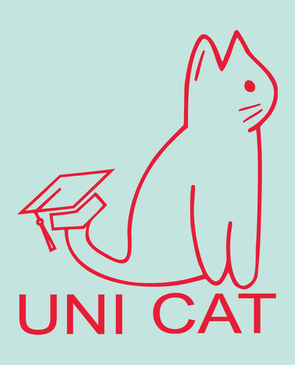 CORE UNI CAT - RED LOGO TEE Apparel