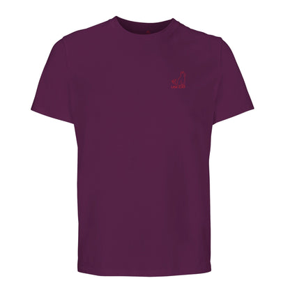 Astral Purple / XS CORE UNI CAT - RED LOGO TEE Apparel