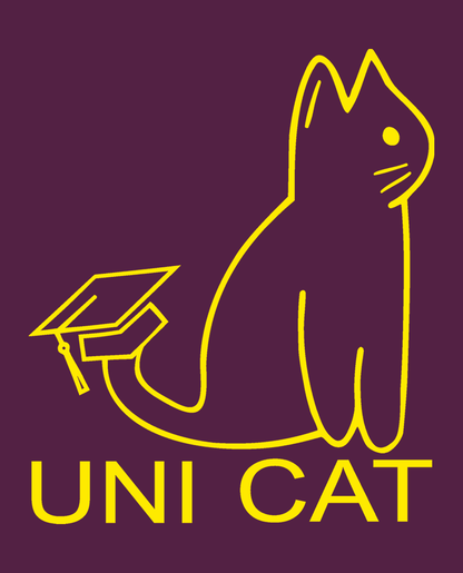 CORE UNI CAT - YELLOW LOGO TEE Apparel
