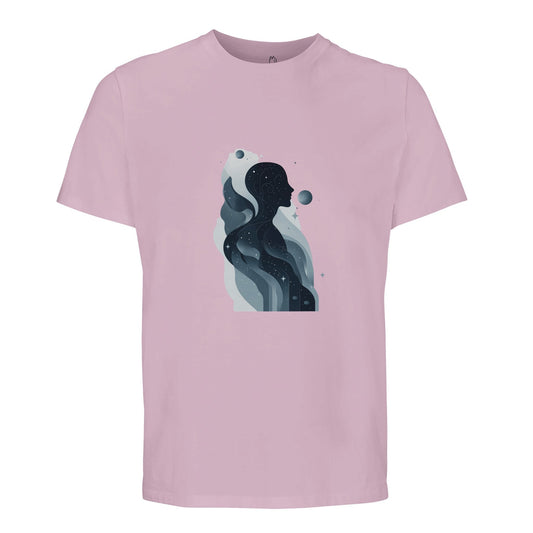 Candy Pink / XS FLOWING FORM - TEE Apparel
