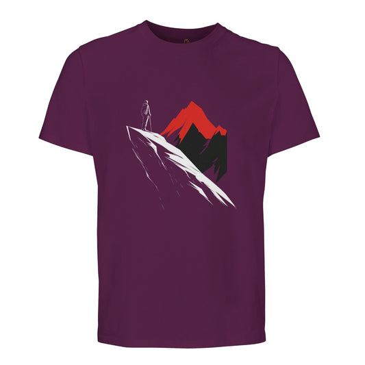Astral Purple / XS FRACTAL CREST - TEE Print Material