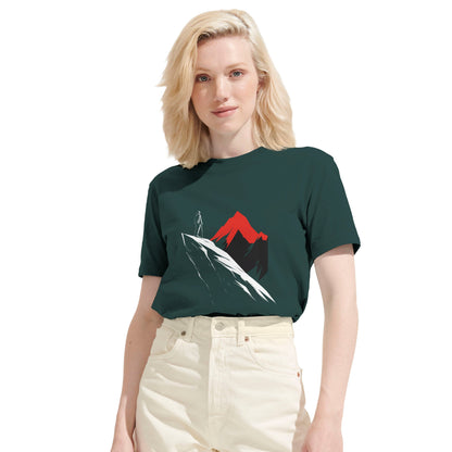 FRACTAL CREST - TEE Print Material