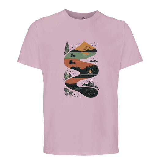 Candy Pink / XS S-TRAIL - TEE Apparel