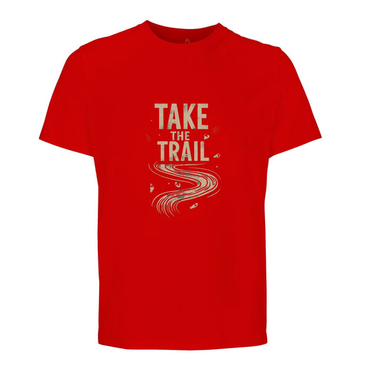 Bright Red / XS TAKE THE TRAIL - TEE Apparel