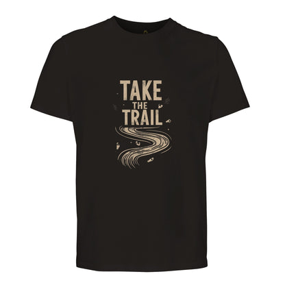 Deep Black / XS TAKE THE TRAIL - TEE Apparel
