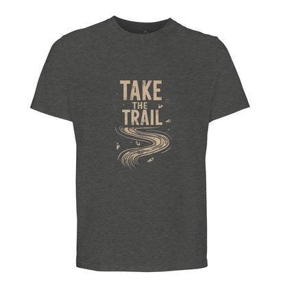 Grey Melange / XS TAKE THE TRAIL - TEE Apparel